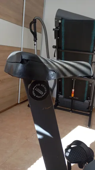 Bicicleta Estática Gris