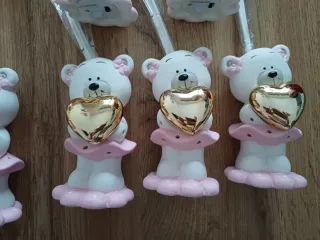 Set 11 bomboniere orsetti con cuore