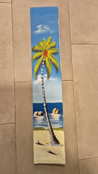 Cuadro Playa Palmeras Punta Cana