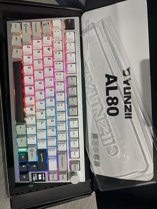 YUNZII AL80 Teclado Mecánico Alum 608023