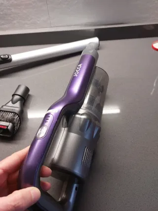 Aspirador sin cable y accesorios