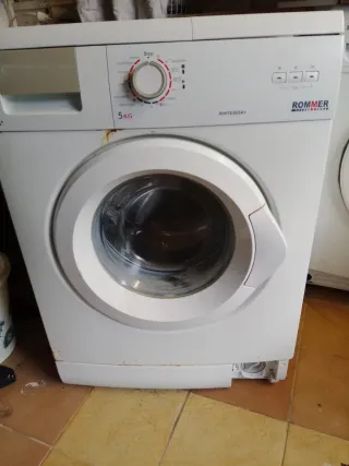 Despiece lavadora Rommer WHITE605A+