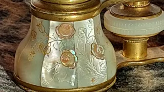 Prismáticos de nácar con rosa Binoculares