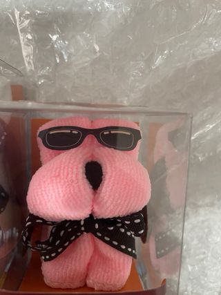 Mini toallas perrito algodón