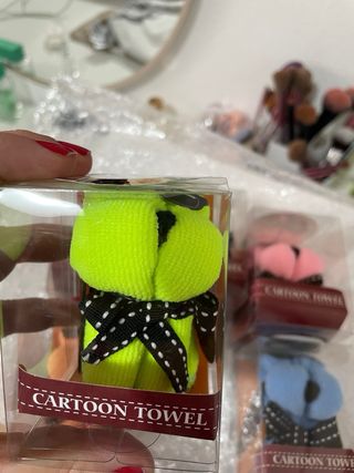 Mini toallas perrito algodón