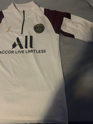 Sudadera Jordan PSG Blanca y Morada