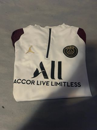 Sudadera Jordan PSG Blanca y Morada