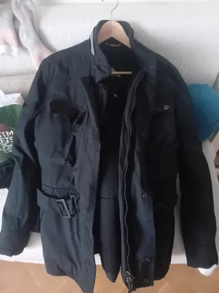 Chaqueta de moto negra Talla 48 " M "