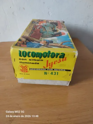 Locomotora Jyesa Antigua a Batería