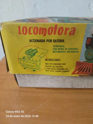 Locomotora Jyesa Antigua a Batería