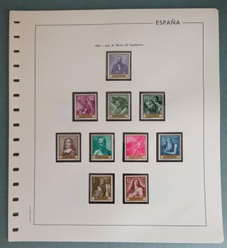 Sellos España 1963 Nuevos Montados Hojas Edifil