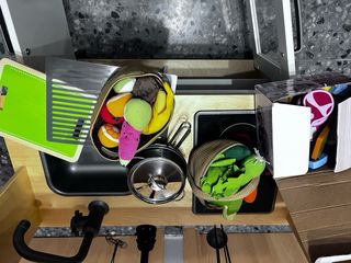 Cocina de juguete con accesorios