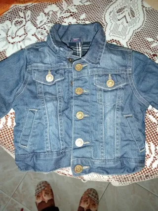 Chaqueta Vaquera Bebé 6-9 Meses