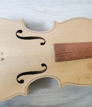 Violín 3/4 sin montar sin barnizar