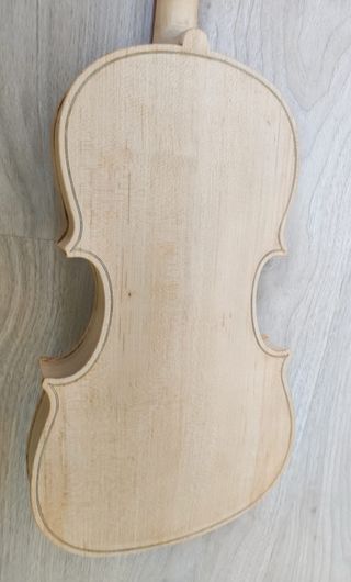 Violín 3/4 sin montar sin barnizar