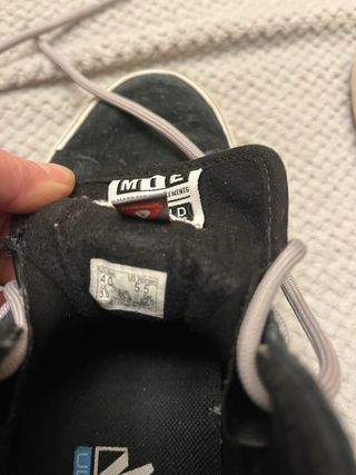 Zapatillas Vans Negras y Grises