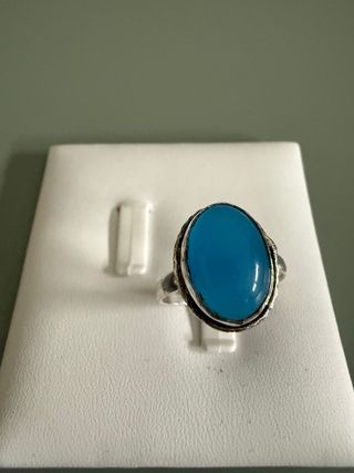 Anillo Plata 925 Turquesa