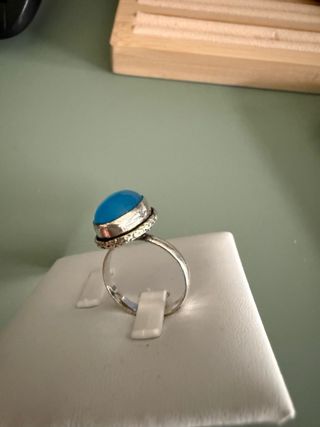 Anillo Plata 925 Turquesa