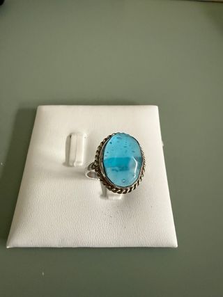 Anillo Plata 925 Turquesa