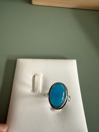 Anillo Plata 925 Turquesa