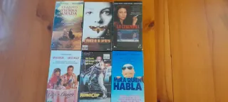 Lote 6 Películas VHS
