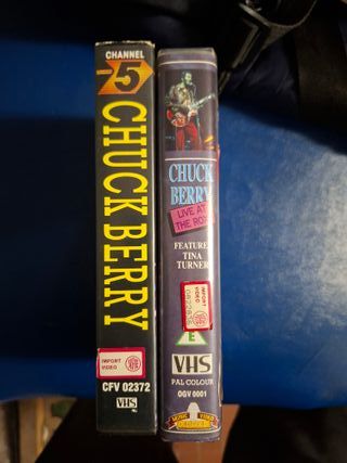 Chuck Berry VHS Channel 5 & Live at the Roxy