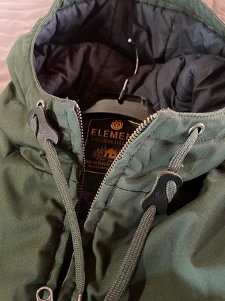 Cazadora Element Wolfeboro Verde/Azul