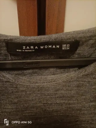 Vestito elegante Zara grigio