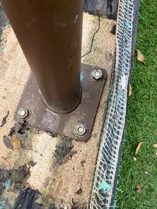 4 mástiles para toldos vela + 2 triangulares