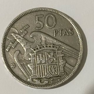 Moneda 50 Pesetas 1957 Franco Coleccionismo
