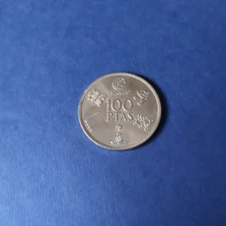 Moneda Carlos I Rey de España 1980