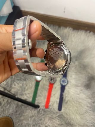 Reloj TAG Heuer Cronógrafo Rojo