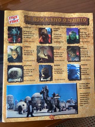 Star Wars: Guerra Galaxias Álbum Cromos panini