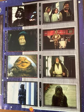Star Wars: Guerra Galaxias Álbum Cromos panini