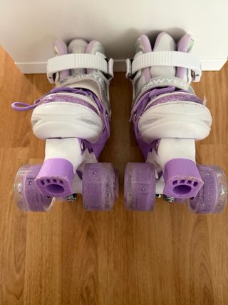 Patines Quad sawyer Ajustables Talla 27-30 Morado