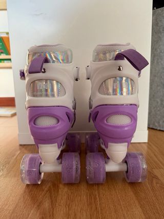 Patines Quad sawyer Ajustables Talla 27-30 Morado