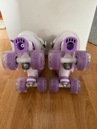 Patines Quad sawyer Ajustables Talla 27-30 Morado