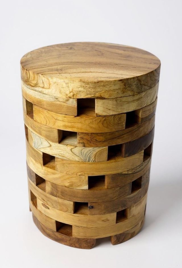 Mesa auxiliar de madera maciza ULTIMAS UNIDADES