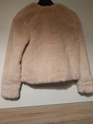 Chaquetón pelo rosa