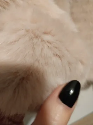 Chaquetón pelo rosa