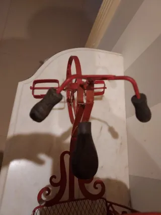 Triciclo decorativo hierro forjado