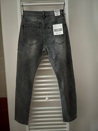 MAXCARI Jeans Invernali Strappati Foderati