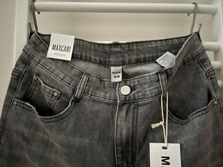 MAXCARI Jeans Invernali Strappati Foderati