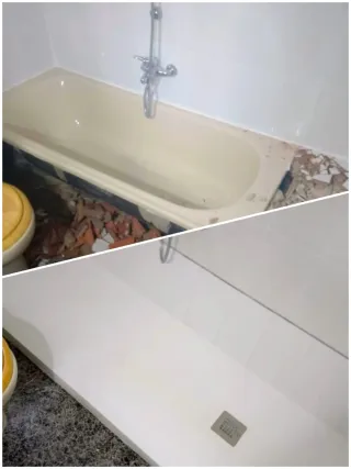 CAMBIO DE BAÑERA POR PLATO DE DUCHA