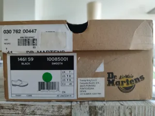 Zapatos Dr. Martens Negros