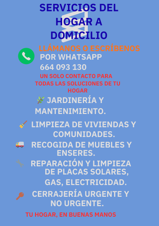 MANTENIMIENTO PARA COMUNIDADES Y PARTICULARES