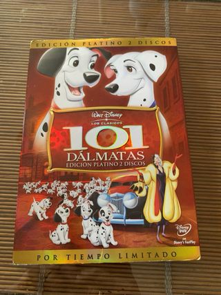 DVD 101 Dálmatas Edición Platino 2 Discos