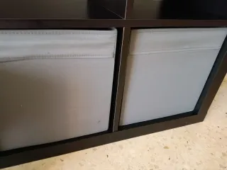 Estantería Kallax Ikea Negra