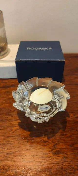 Portacandela in cristallo Rogaska