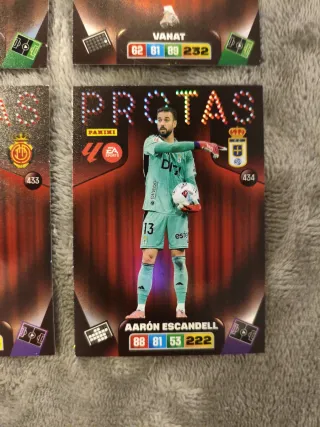 Cromos de fútbol Panini Adrenalyn XL PROTAS